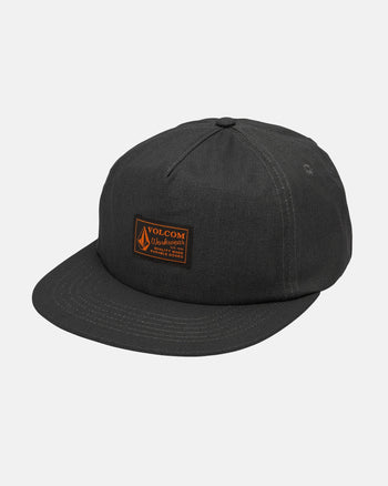 Volcom - Workwear Adjustable Hat - Antique Black - Board Of Missoula