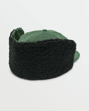 Volcom - Lib Stone Legacy Flap Hat - Dark Pine