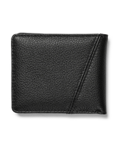 Volcom - Pay-A-Pal Leather Bifold - Black - Board Of Missoula