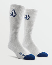 Volcom - Full Stone Sock 3 Pack - Petrol