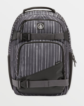 Volcom - Grindstone Skate Backpack - Black / White