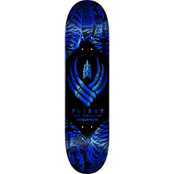 Powell Peralta - Skeleton Blue Foil Flight 8.75" Deck
