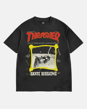 Thrasher - December 1983 Vintage T-Shirt - Black - Board Of Missoula