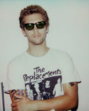 Decade - Earl 50s Sunglasses - Gloss Black / Green