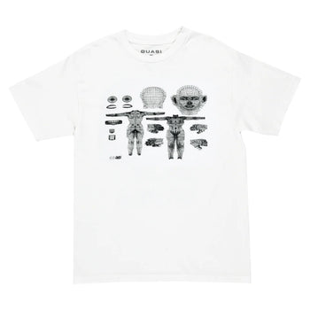 Quasi - Designer T Shirt - White