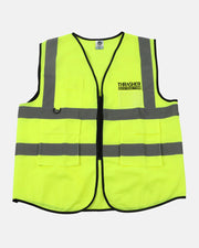 Thrasher - Destruction Safety Vest - Safety Green - Board Of Missoula