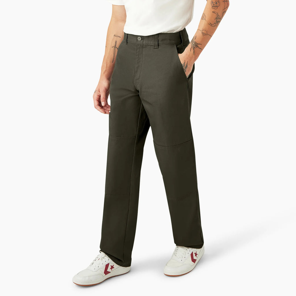 Dickies x Spitfire - Double Knee Pant - Olive Green – Board Of