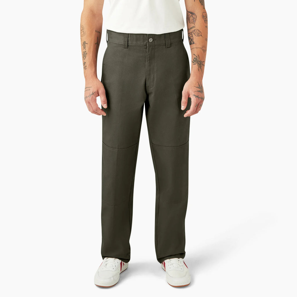 Dickies x Spitfire - Double Knee Pant - Olive Green – Board Of