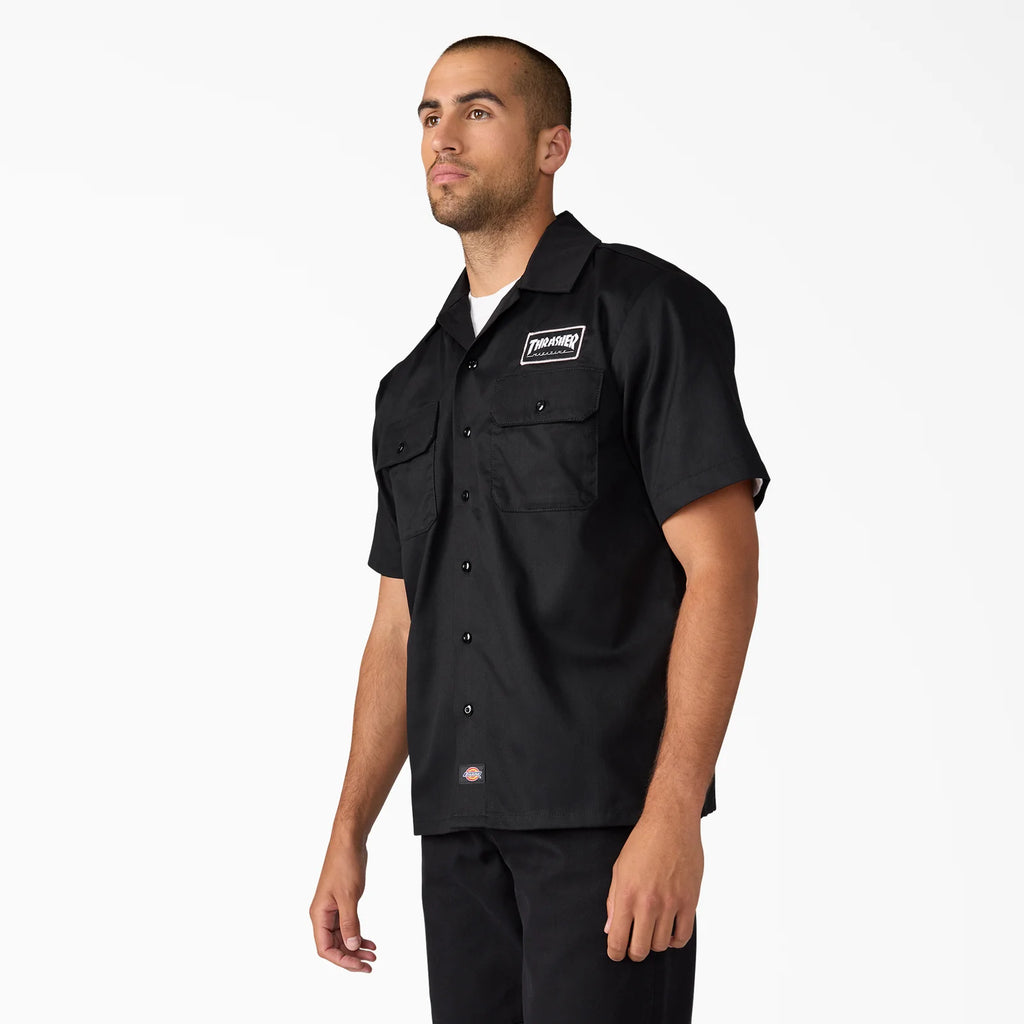 Dickies x Thrasher - Work Shirt - Black – Board Of Missoula