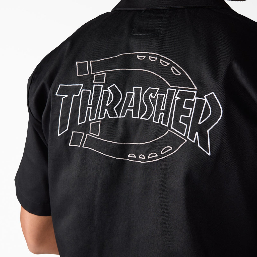 Dickies x Thrasher - Work Shirt - Black – Board Of Missoula
