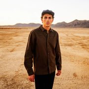 Roark - Ritual Range LS Button Up Shirt - Tobacco - Board Of Missoula