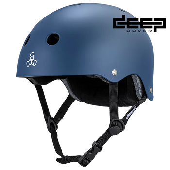Triple Eight - Deep Cover Helmet - Navy Matte
