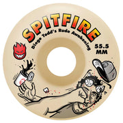 Spitfire - F4 Diego Rude Awakening 99a Wheels - Board Of Missoula