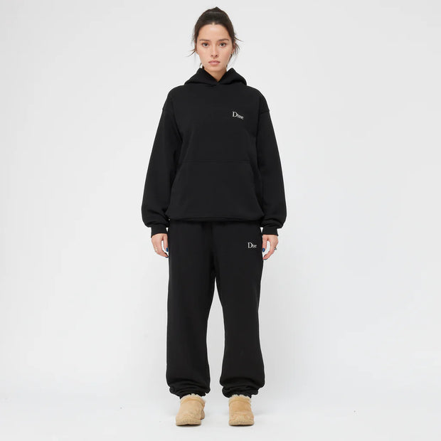 Dime - Classic Small Logo Hoodie - Black