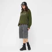 Dime - Hardcore Wool Hoodie - Army Green