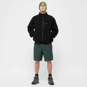 Dime - Polar Fleece Sherpa Zip - Black