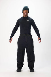 Airblaster - Elastic Boss Snowboard Pant 2027 - Max Black Mustard