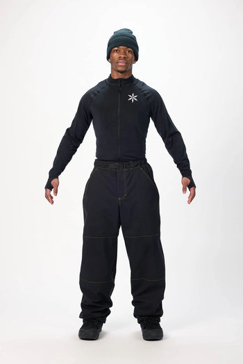 Airblaster - Elastic Boss Snowboard Pant 2027 - Max Black Mustard
