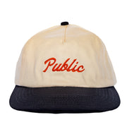 Public - Event Hat - Cream/Black