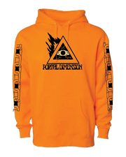 Portal Dimension - Evil Eye Hoodie - Hi Vis Orange