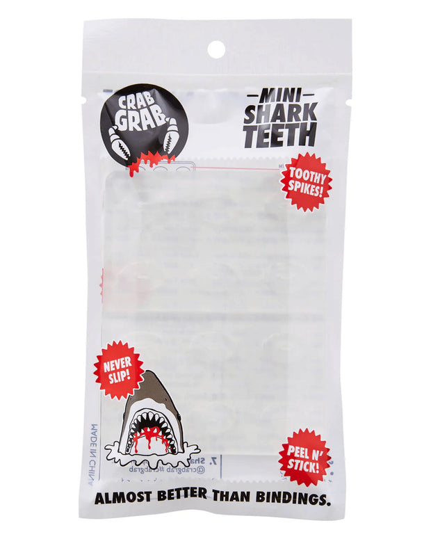 Crab Grab - Mini Shark Teeth - Clear