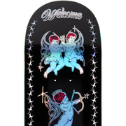 Welcome - Cherubs on Island Black/Prism Foil 8.38"