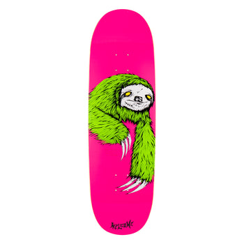 Welcome -Sloth on Boline 2.0 Neon Pink 9.5"