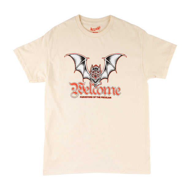 Welcome - Nocturnal T-Shirt - Bone