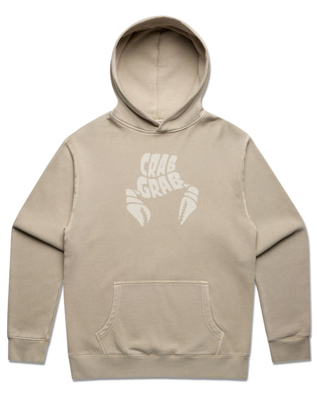 Crab Grab - Twisted Hoodie - Oyster
