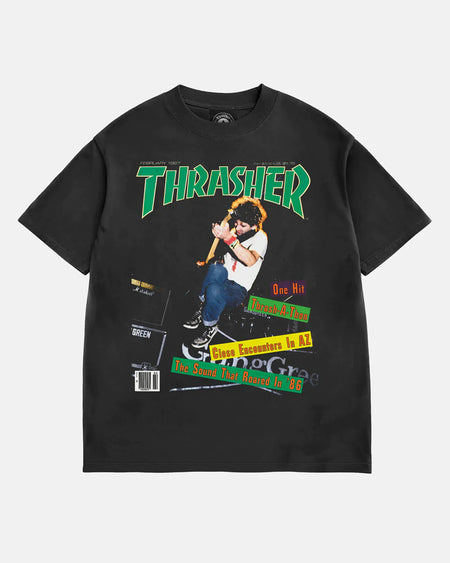 Thrasher - February 1987 Vintage T-Shirt - Black
