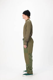 Airblaster - Fleece Anywhere Pant - Olive Grid