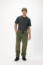 Airblaster - Fleece Anywhere Pant - Olive Grid