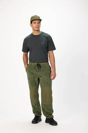 Airblaster - Fleece Anywhere Pant - Olive Grid