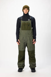 Airblaster - Freedom Snowboard Bib 2027 - Olive Grid