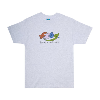 Frog - Dino Logo T-Shirt - Ash