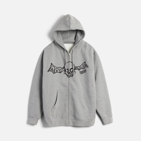 Corduroy - FOS Zip Hoodie - Heather Grey