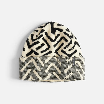 Autumn - Geo Beanie - Eggshell