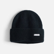 Autumn - Waffle Beanie - Ultramarine Teal
