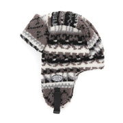 Corduroy - Fleece Trapper Hat - Grey