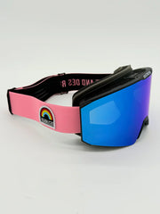 Destroyer - Hard Coin Snow Goggles 2026 - Love & Destroy Pink / Blue