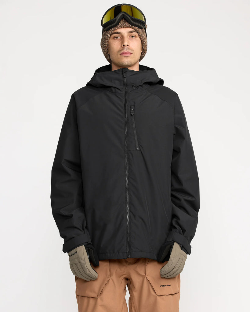 Volcom - 2836 Insulated Jacket - Black – Board Of Missoula
