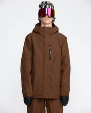 Volcom - L Gore-Tex Jacket - Brown - Board Of Missoula