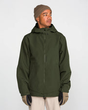 Volcom - Brighton Full Zip Jacket - Dark Green