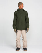Volcom - Brighton Full Zip Jacket - Dark Green
