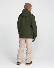 Volcom - Brighton Full Zip Jacket - Dark Green
