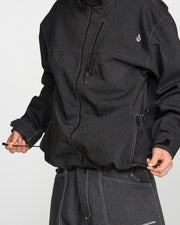 Volcom - Top Stitch Jacket - Black Denim