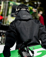 Volcom - Top Stitch Jacket - Black Denim