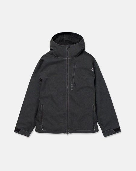 Volcom - Top Stitch Jacket - Black Denim - Board Of Missoula