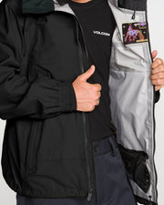 Volcom - Arthur 3L 20k Jacket - Black