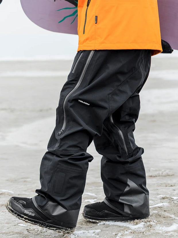 Volcom Guide Gore Tex Pant Black Board Of Missoula